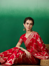 Womens Fashion Ethnic Red Color Sarees-MLSHWSA1408RED0ONE
